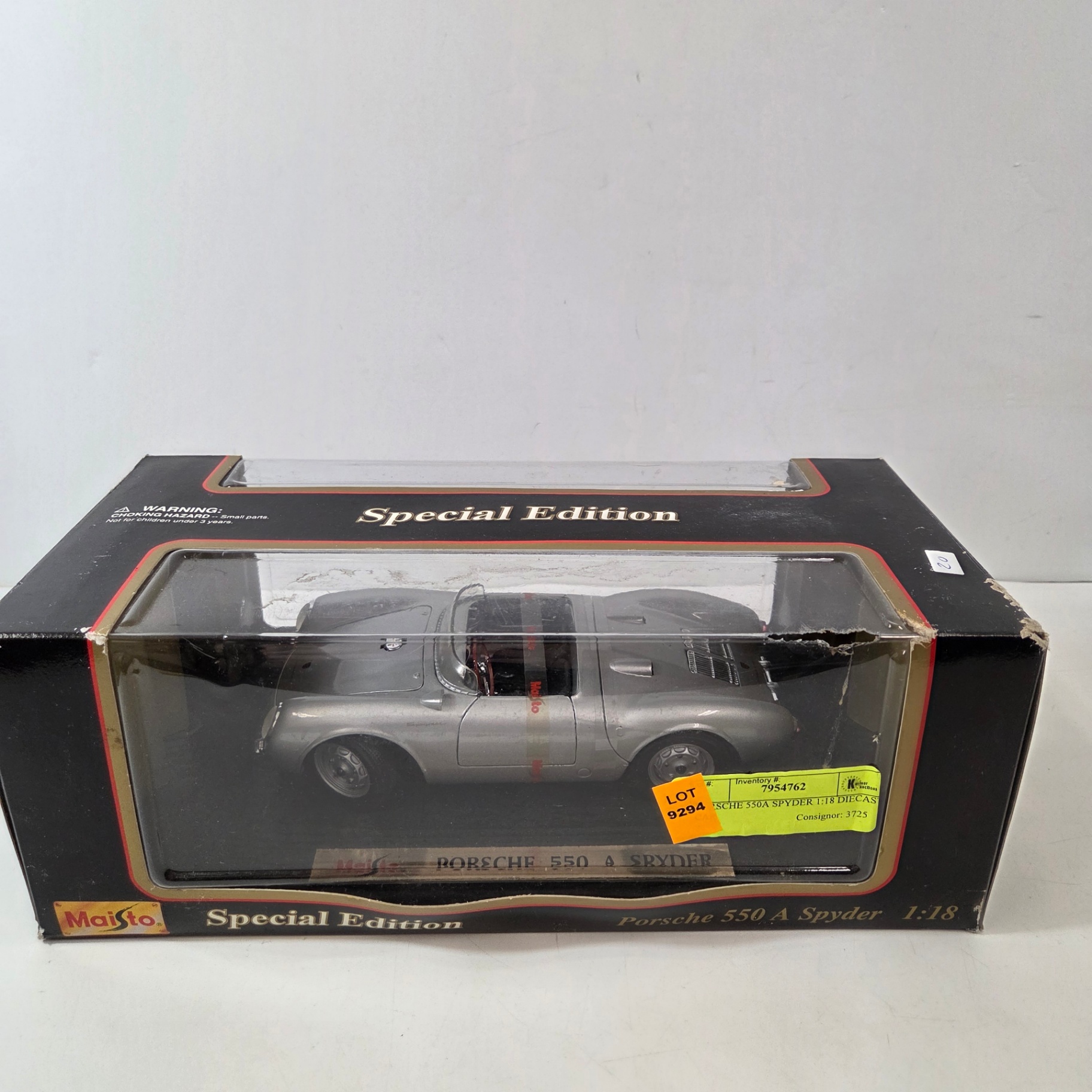 Maisto Porsche 550 A Spyder 1:18 - image 1 of 2
