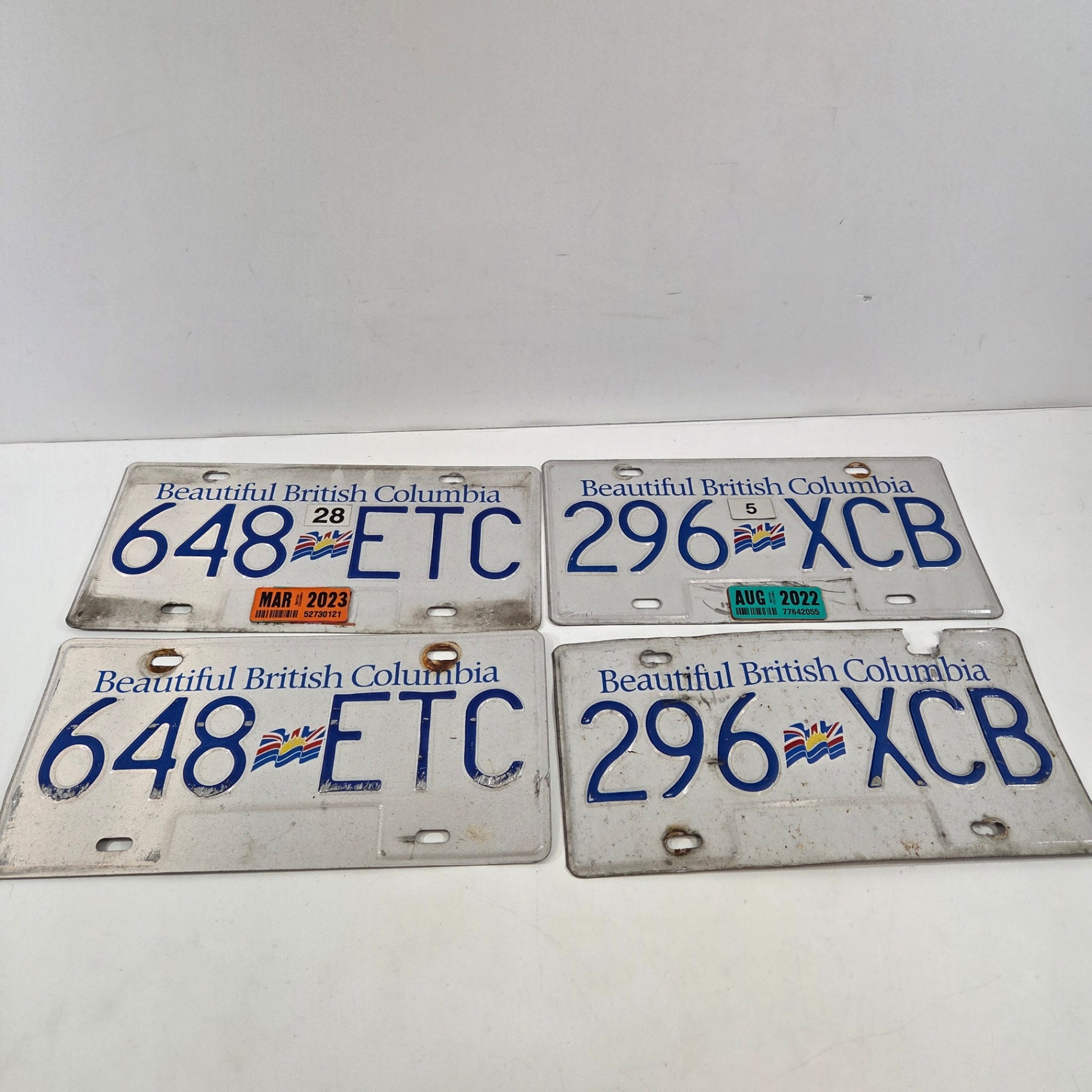 BC License Plate Pairs - image 1 of 2