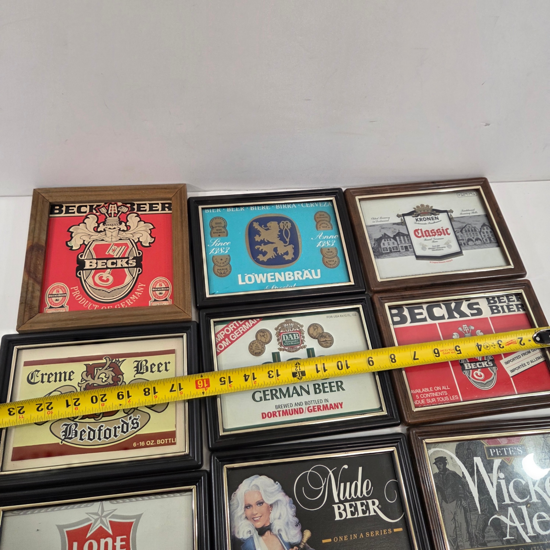 Vintage Framed Beer Labels - image 2 of 4