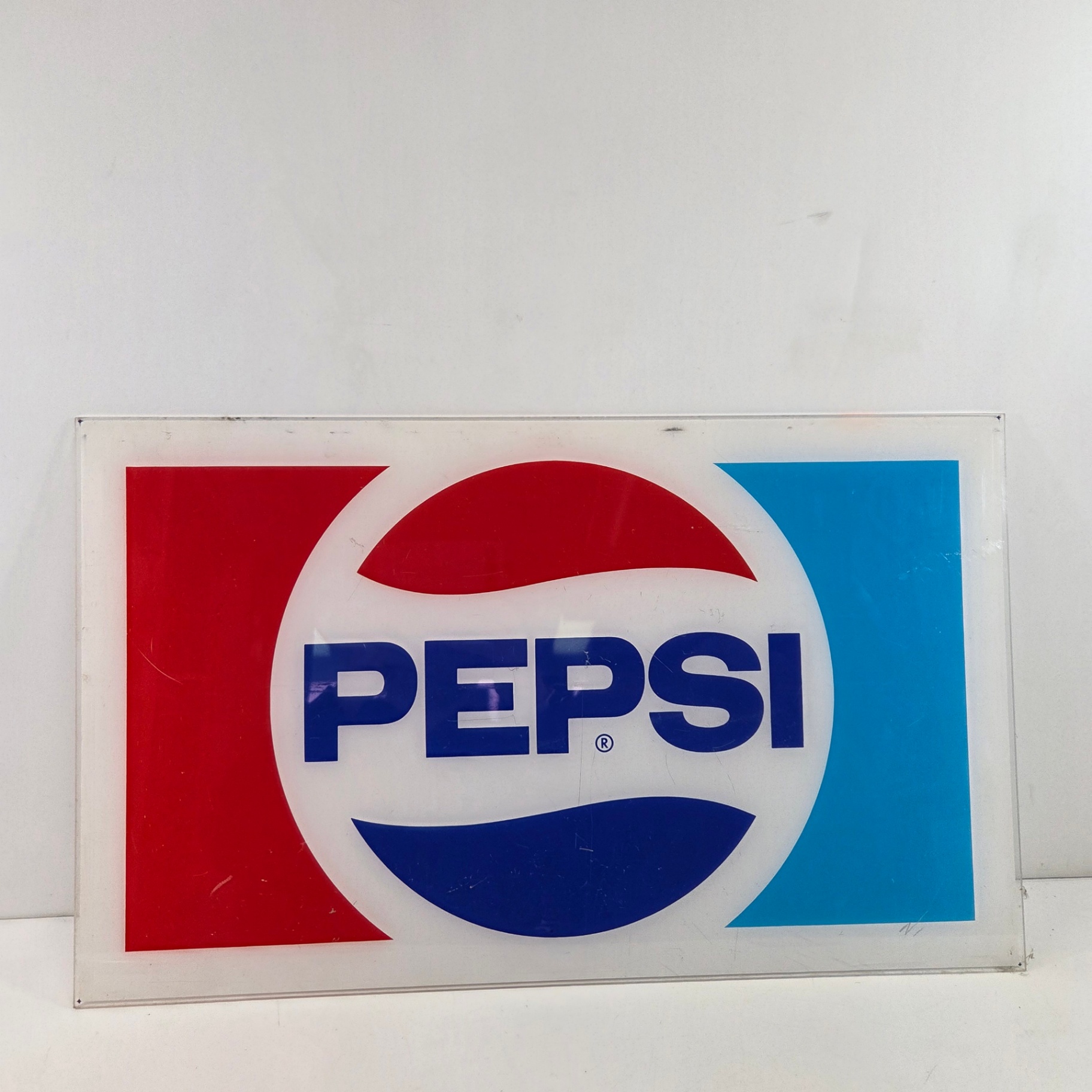 Plexiglass Pepsi Sign - image 1 of 2