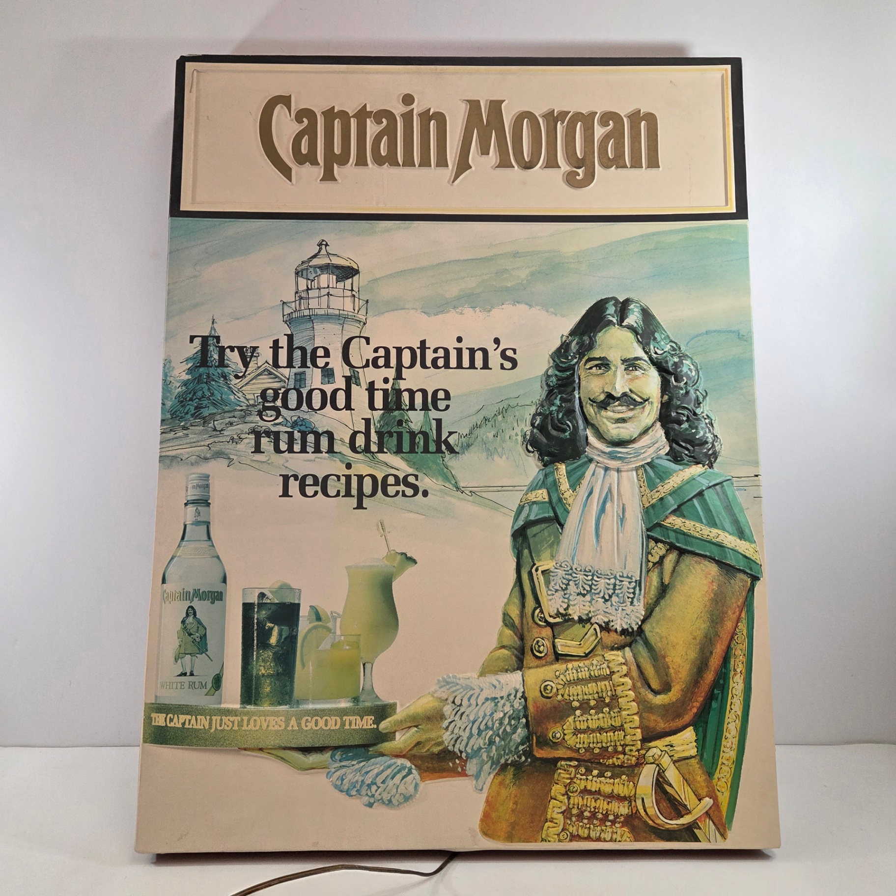 Captain Morgan Light Up Sign - image 1 of 4