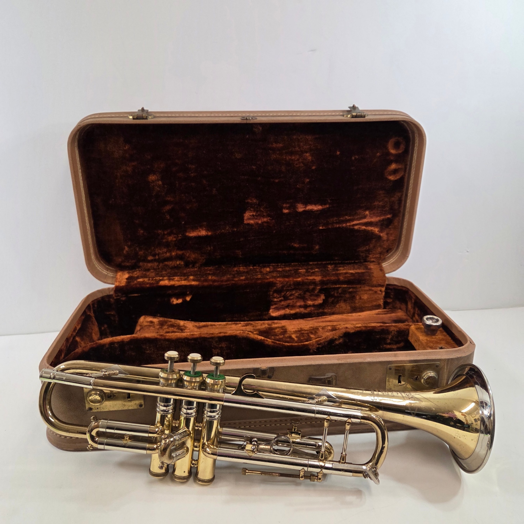 Antique Chris Kratt Trumpet - image 1 of 6