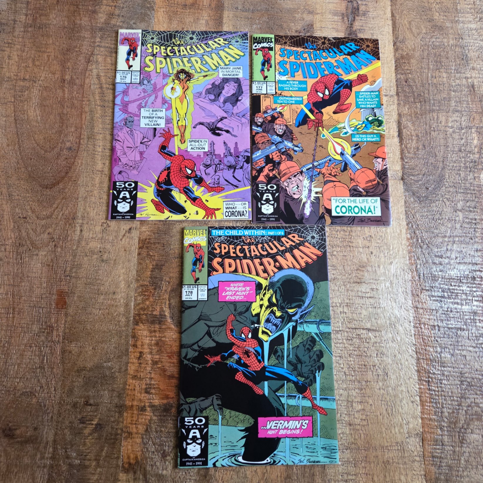 Spectacular Spider-Man #176 177 178 - image 1 of 3