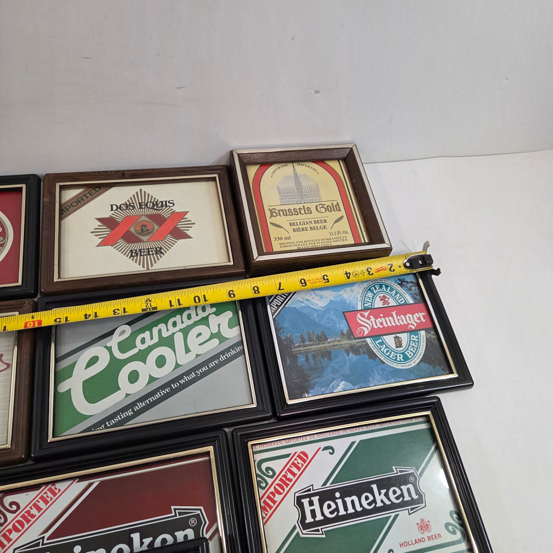 Vintage Framed Cardboard Beer Labels - image 3 of 3