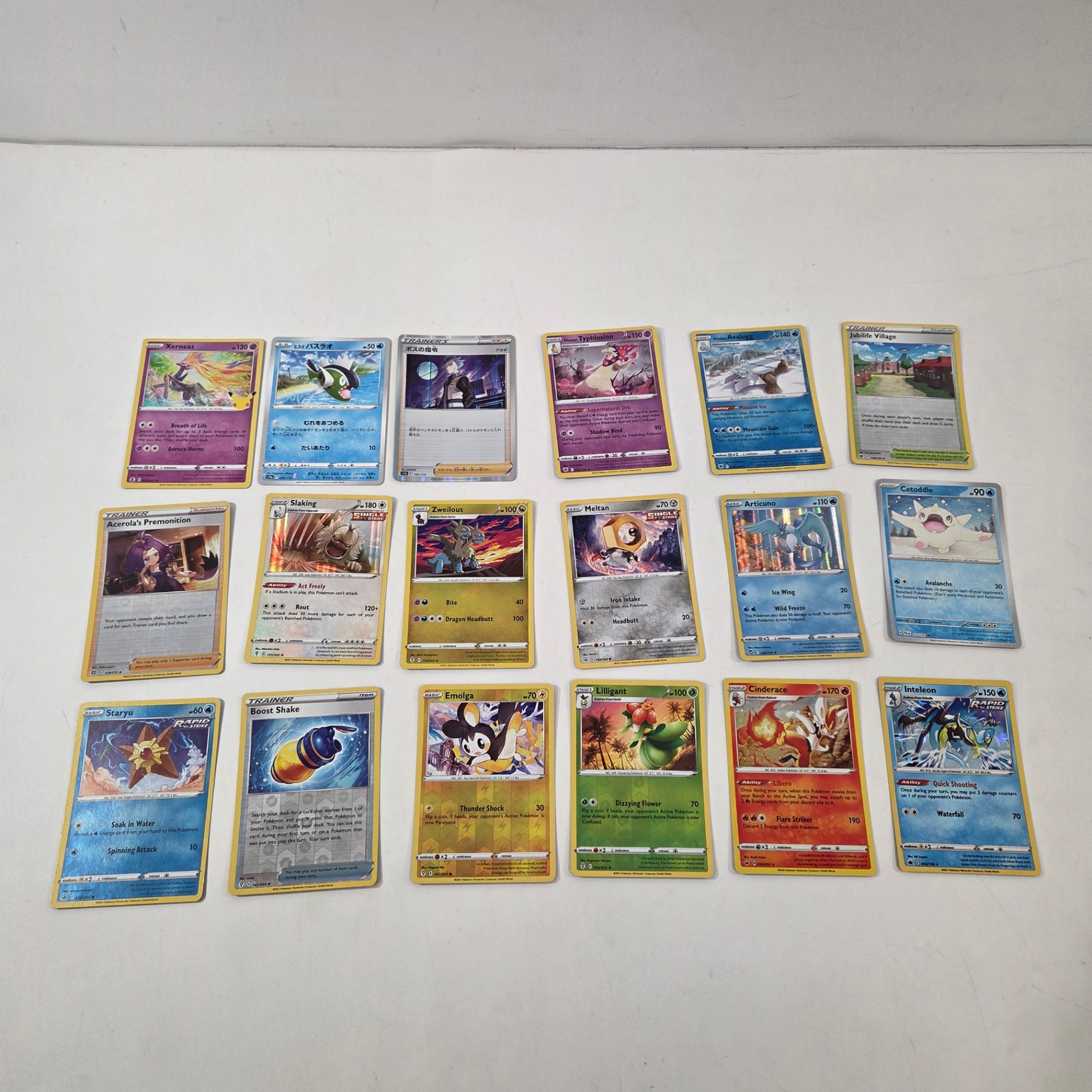 18 Pokemon Cards - image 1 of 4