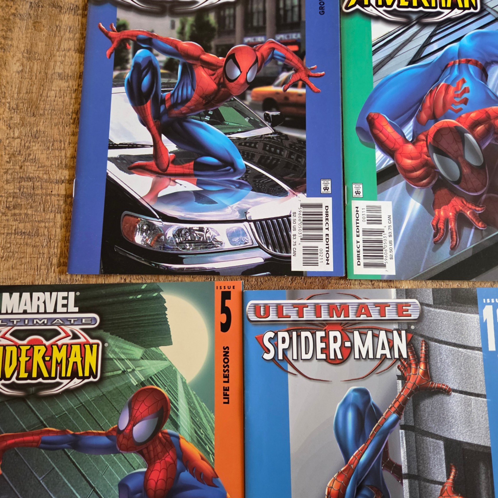 Ultimate Spiderman #2 3 4 5 11 12 13 - image 3 of 4