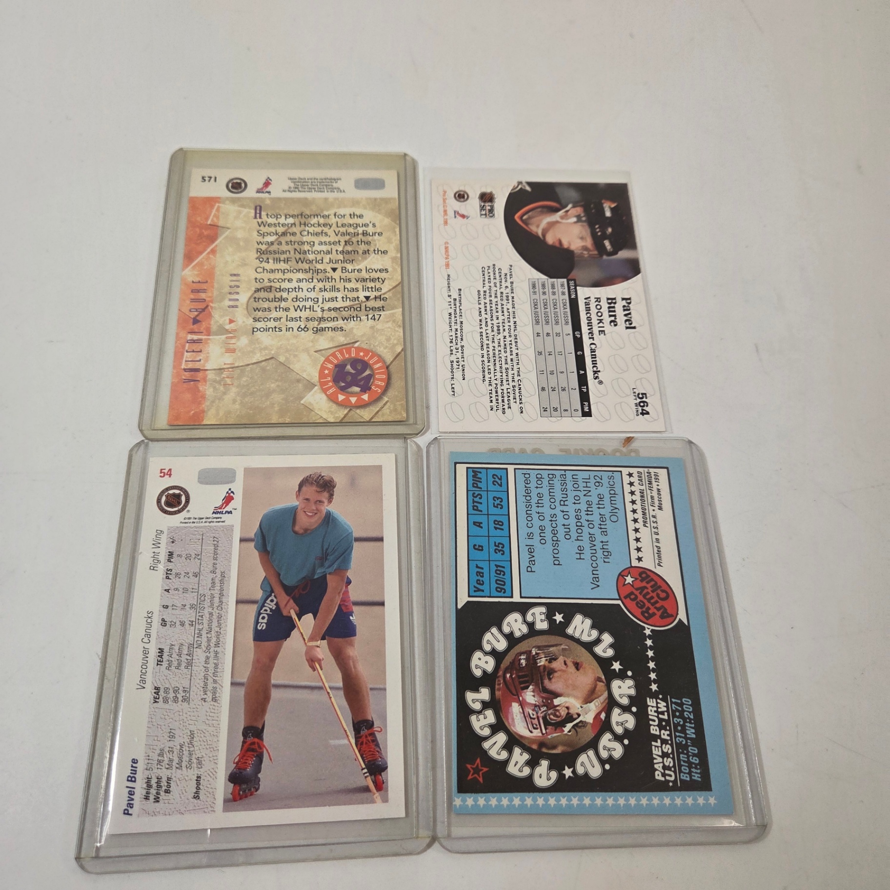 Pavel Bure Hockey Cards - image 2 of 2