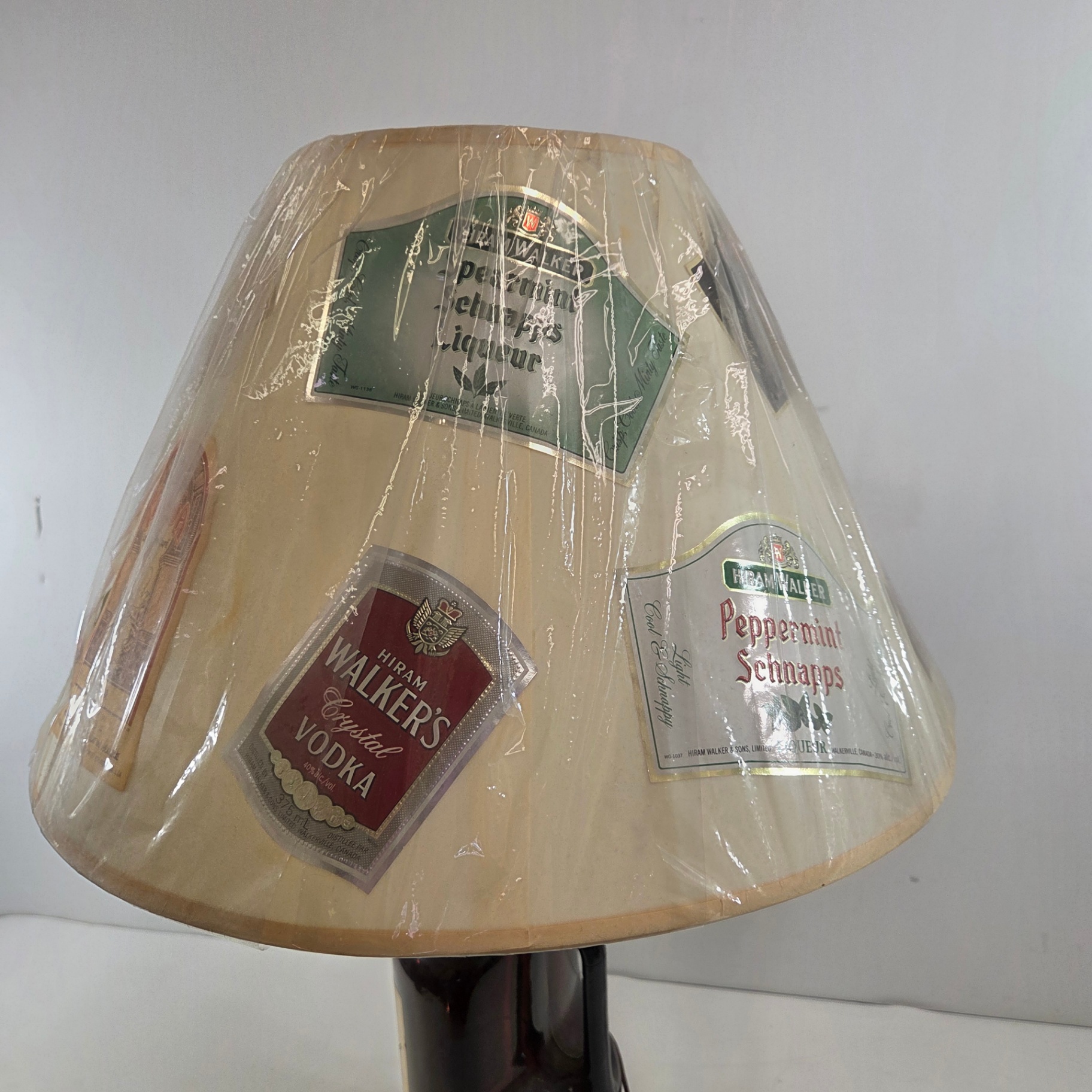 Lamp made from Canadian Club Whisky Jar - image 3 of 3