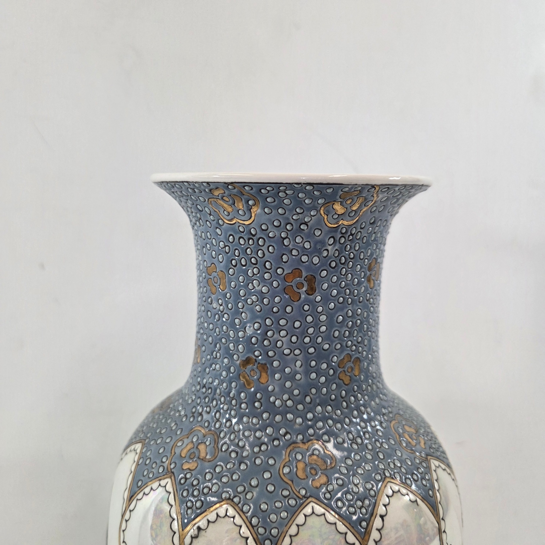 Asian Lustreware Vase - image 4 of 5