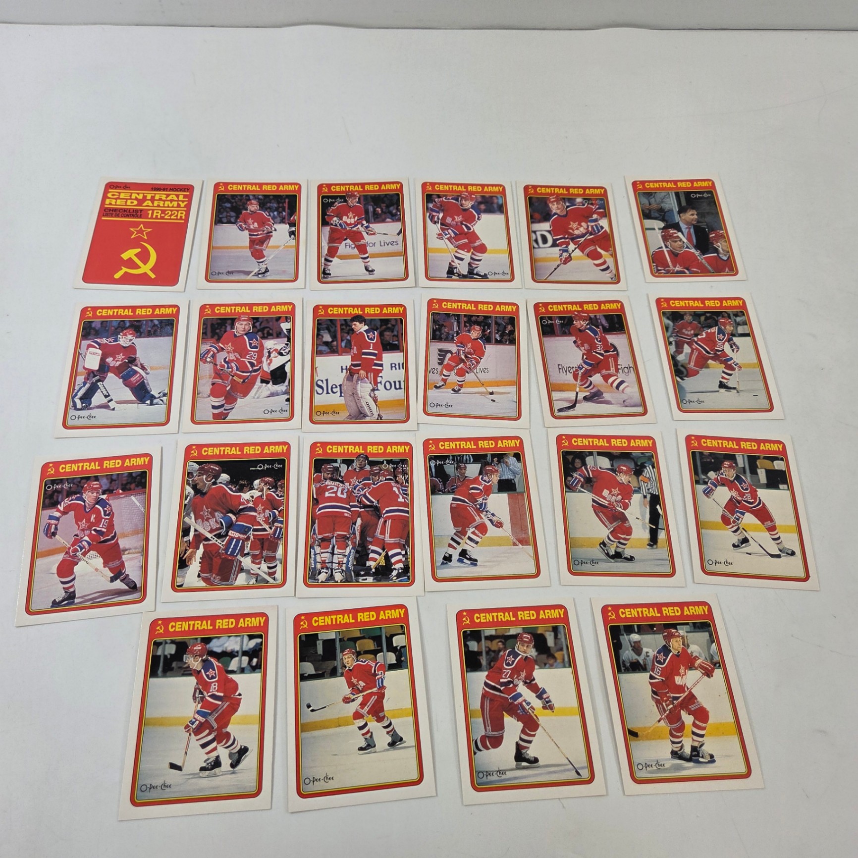 Central Red Army Hockey Cards - image 1 of 4