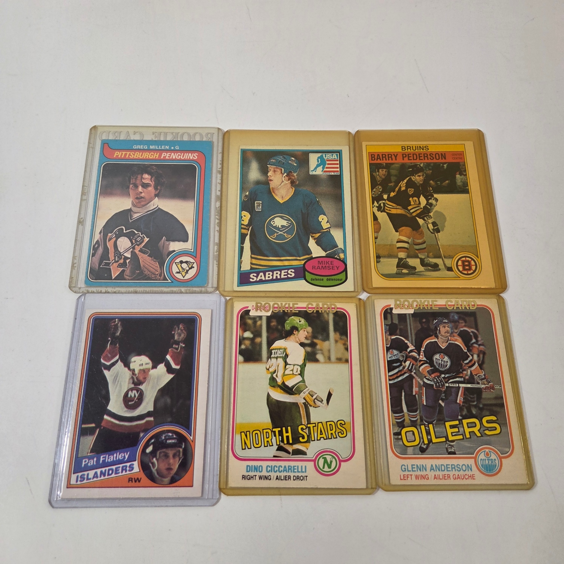 6 Vintage Hockey Cards - image 1 of 3