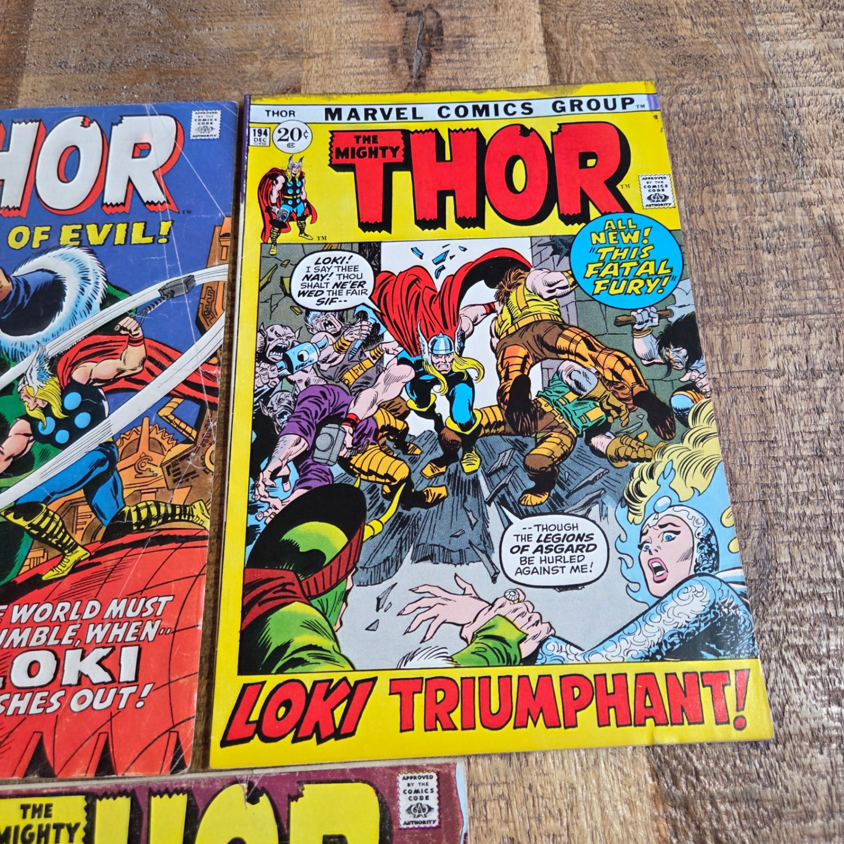 Mighty Thor #190 191 194 - image 2 of 4