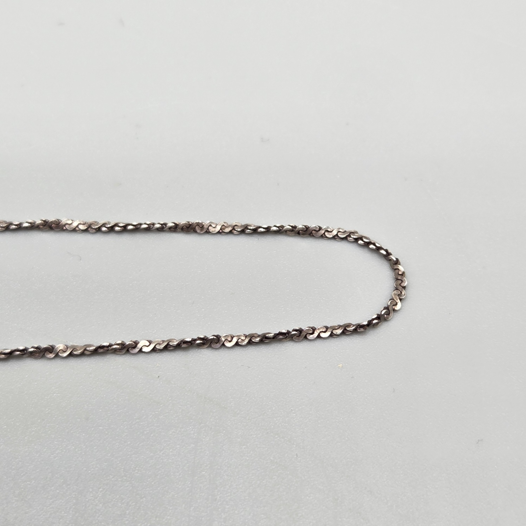 Sterling Silver Twist Chain 2.1 Grams - image 3 of 6
