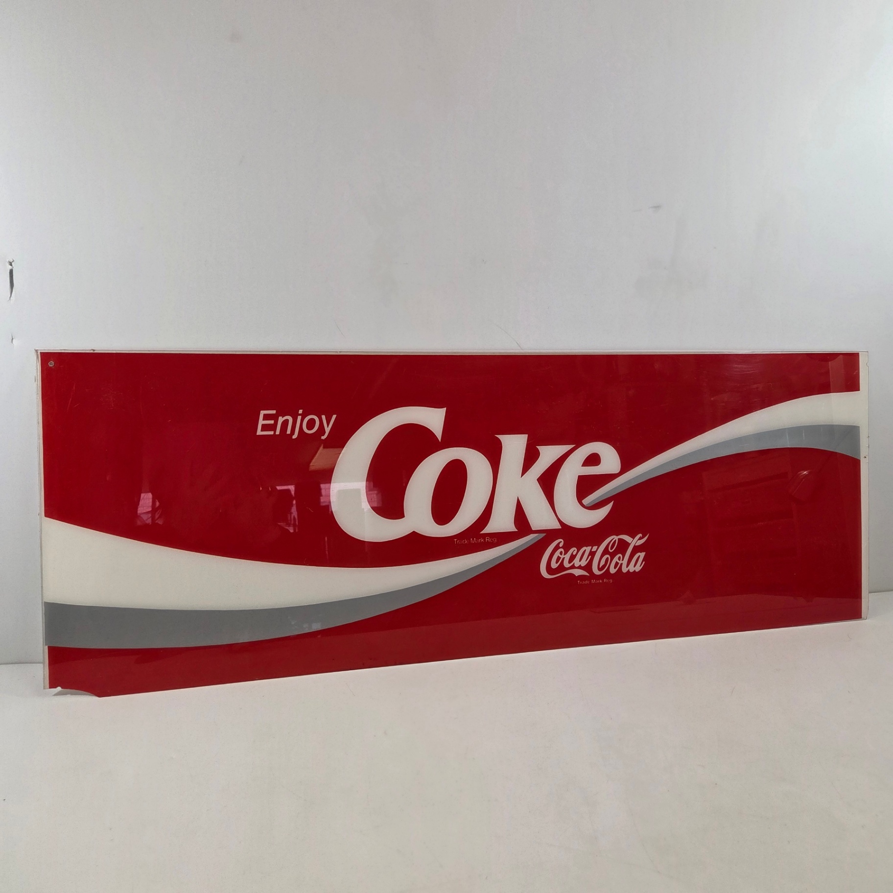 Plexiglass Coca Cola Sign - image 1 of 2