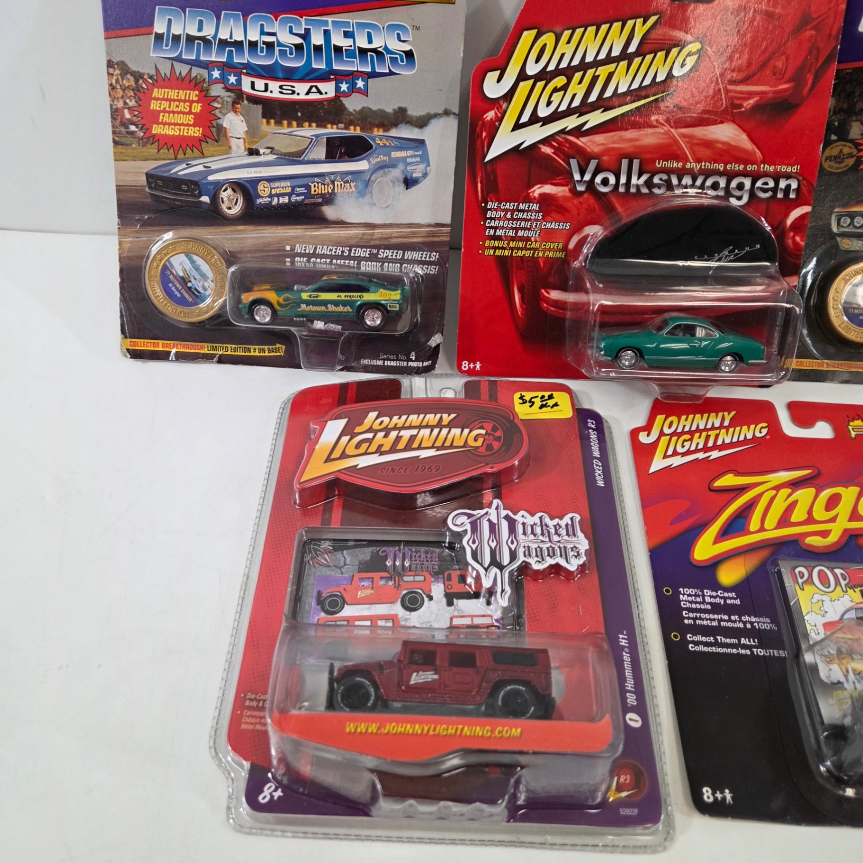 Johnny Lightning Diecast Cars x 5 - image 3 of 3
