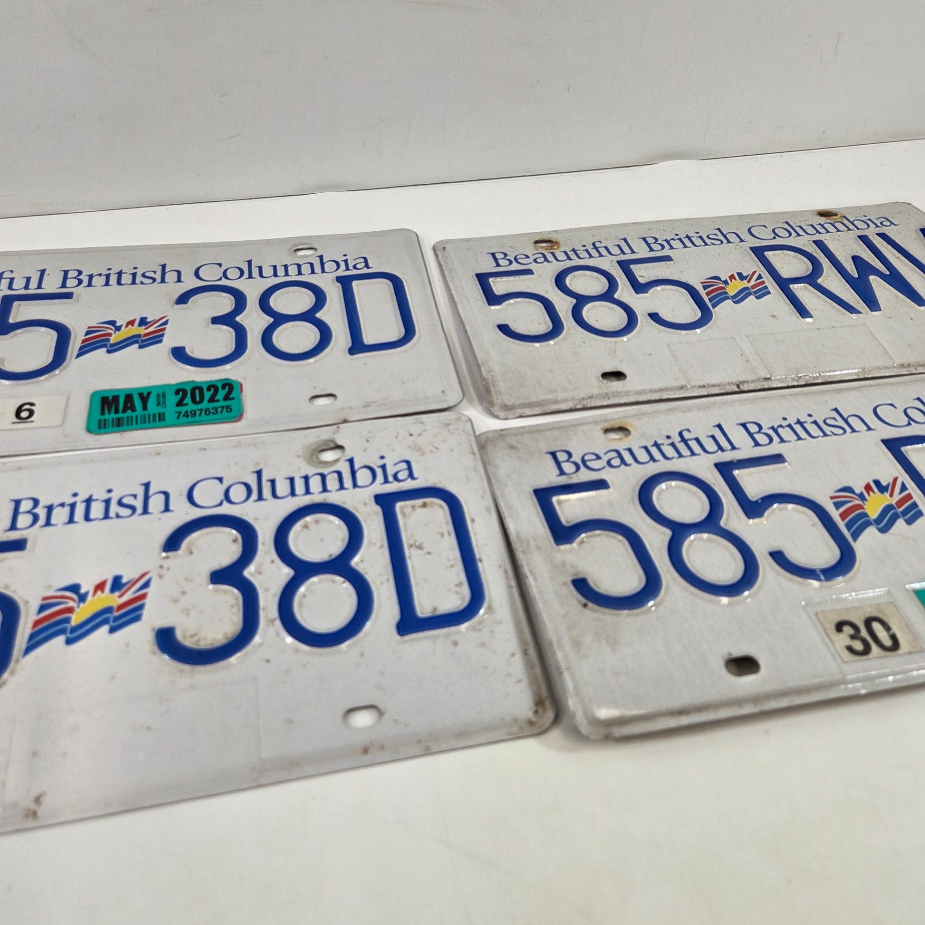 BC License Plate Pairs - image 2 of 2