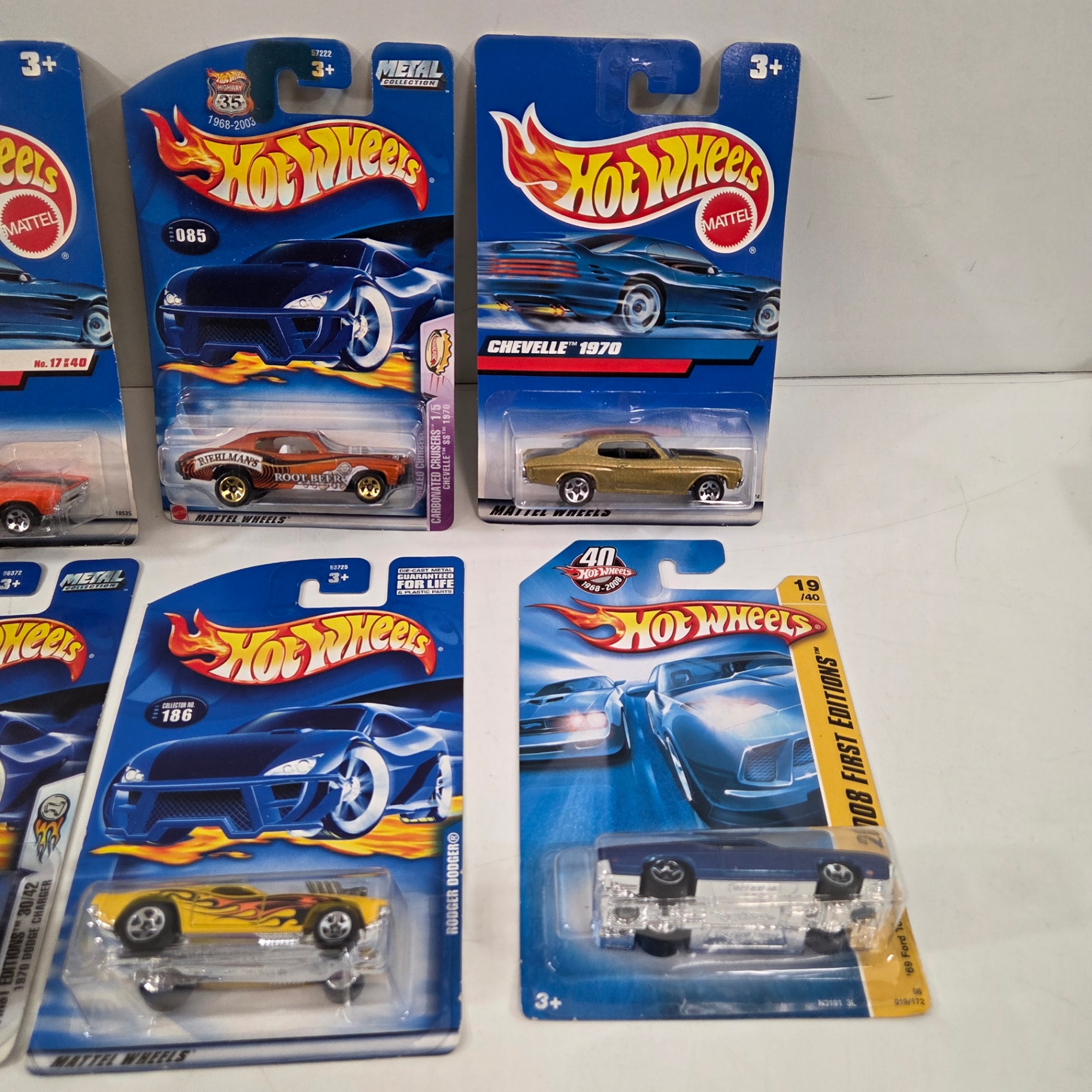 10 Hot Wheels Diecast Cars - image 3 of 3