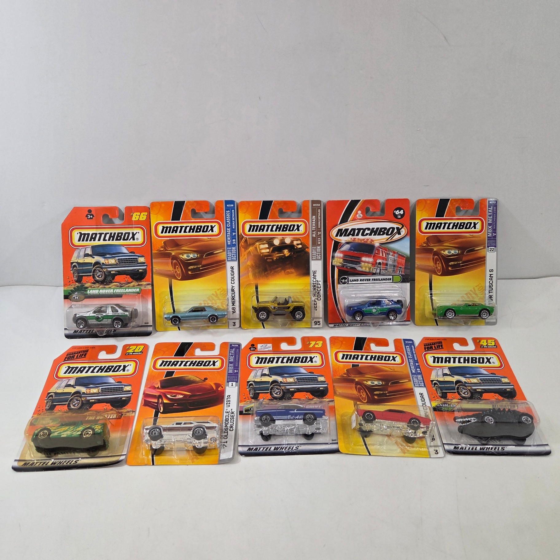10 Matchbox Diecast Cars - image 1 of 3