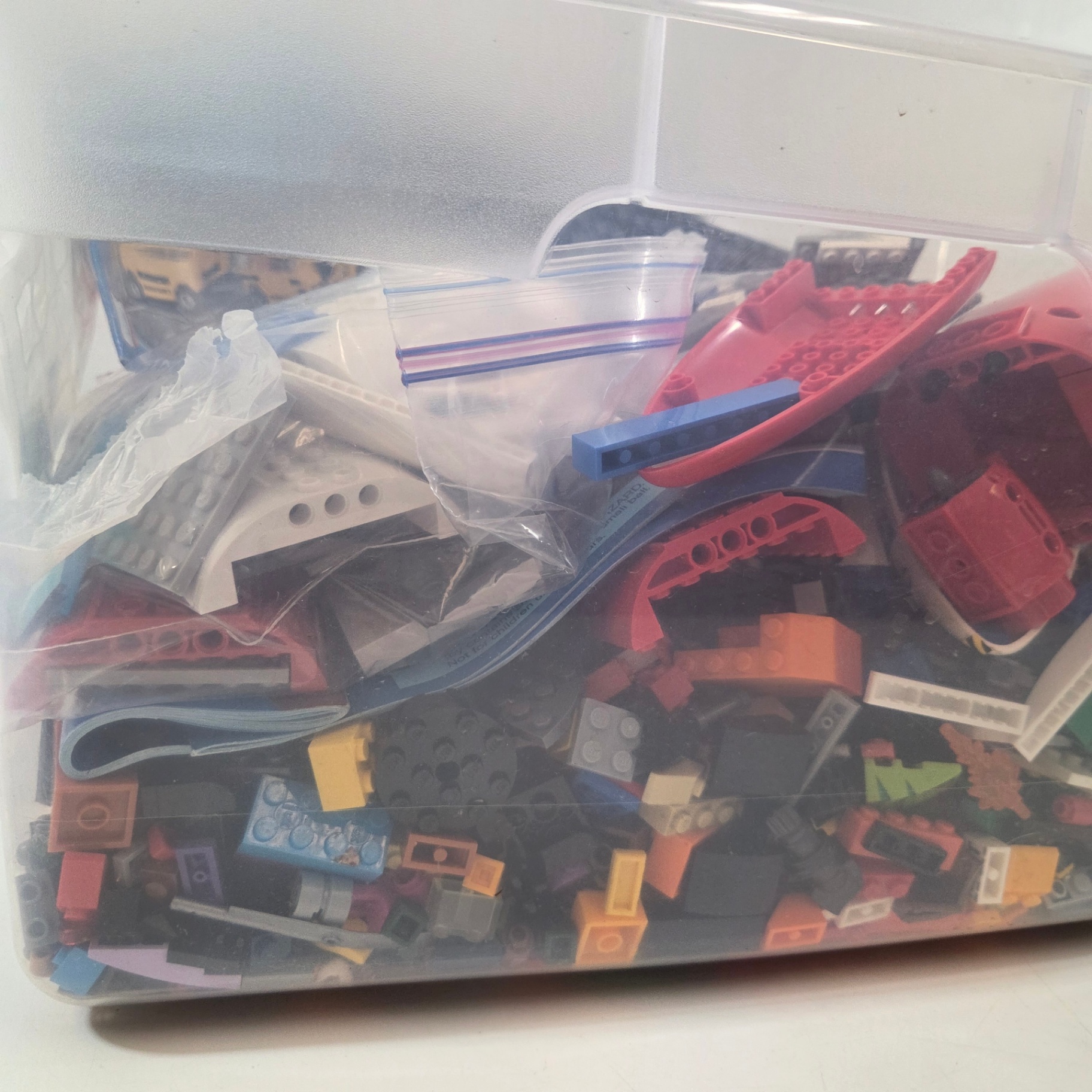 Bin of assorted LEGO - image 2 of 4