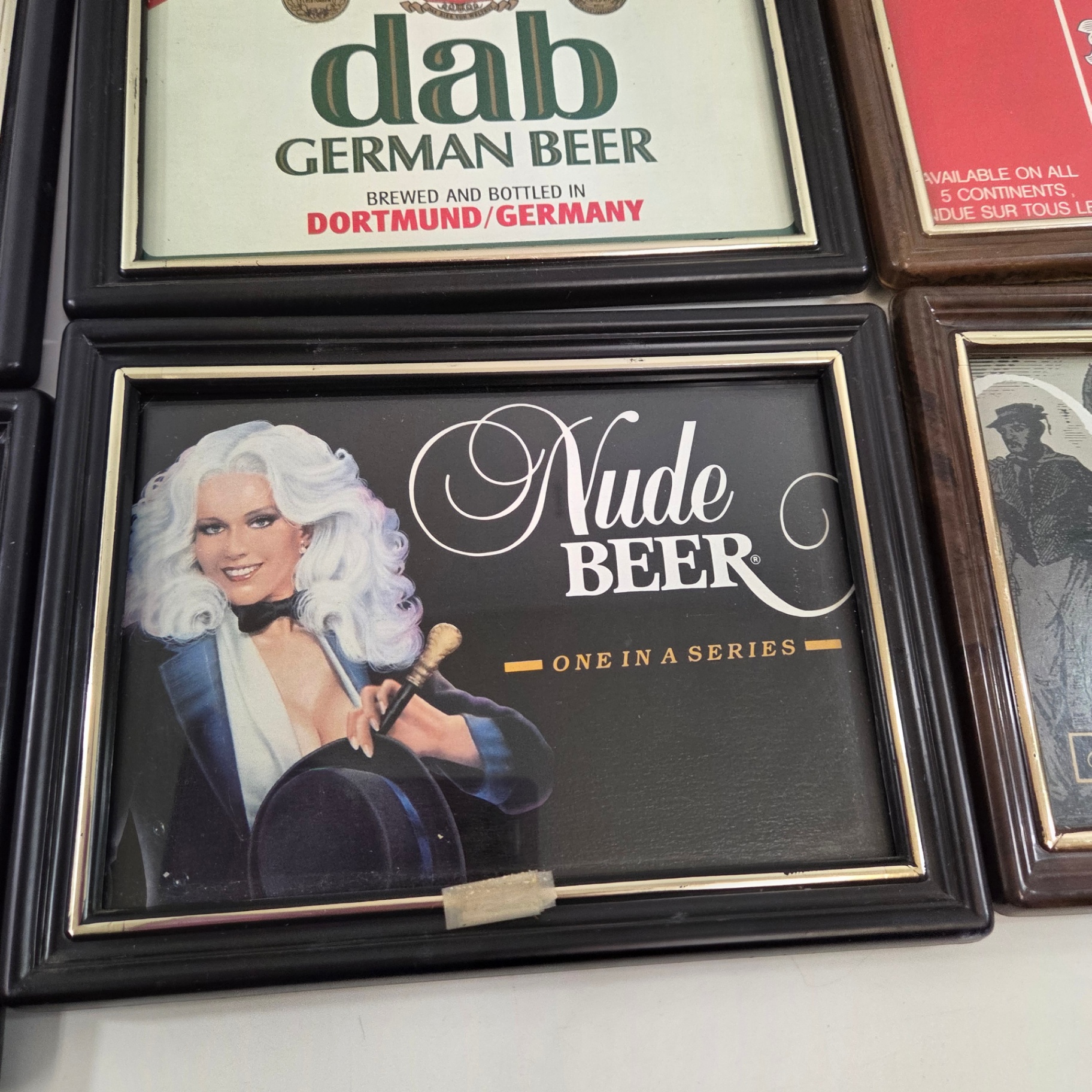 Vintage Framed Beer Labels - image 4 of 4