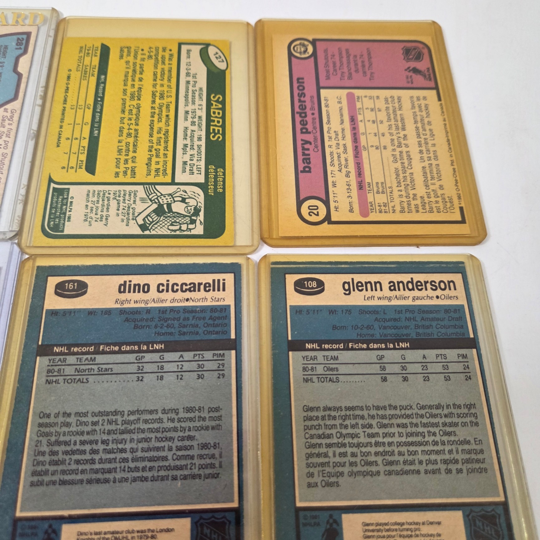 6 Vintage Hockey Cards - image 3 of 3