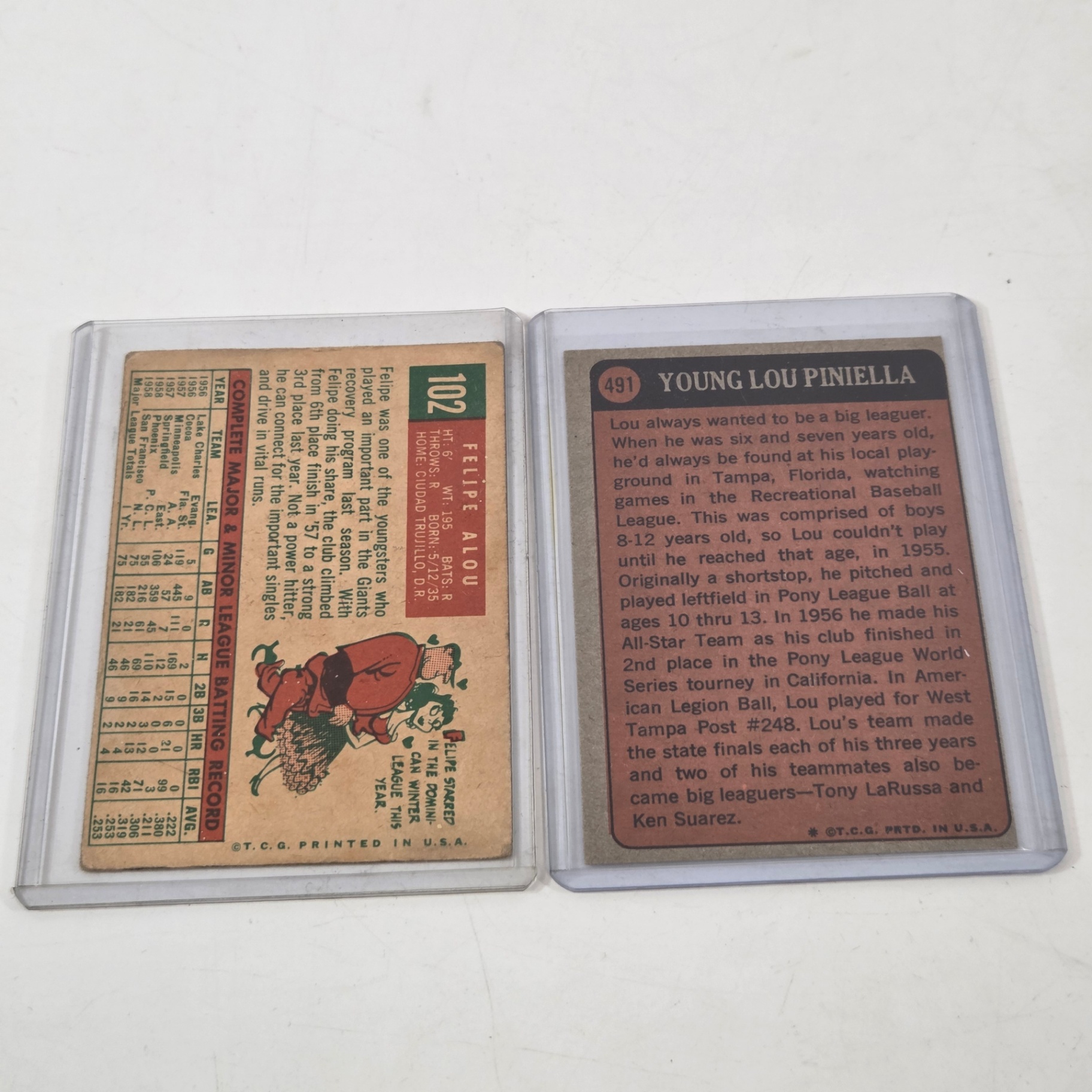 2 Old Baseball Cards - image 2 of 2