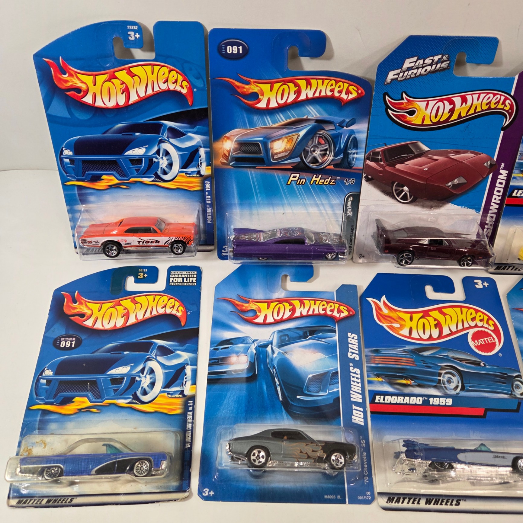 10 Hot Wheels Diecast Cars - image 2 of 3