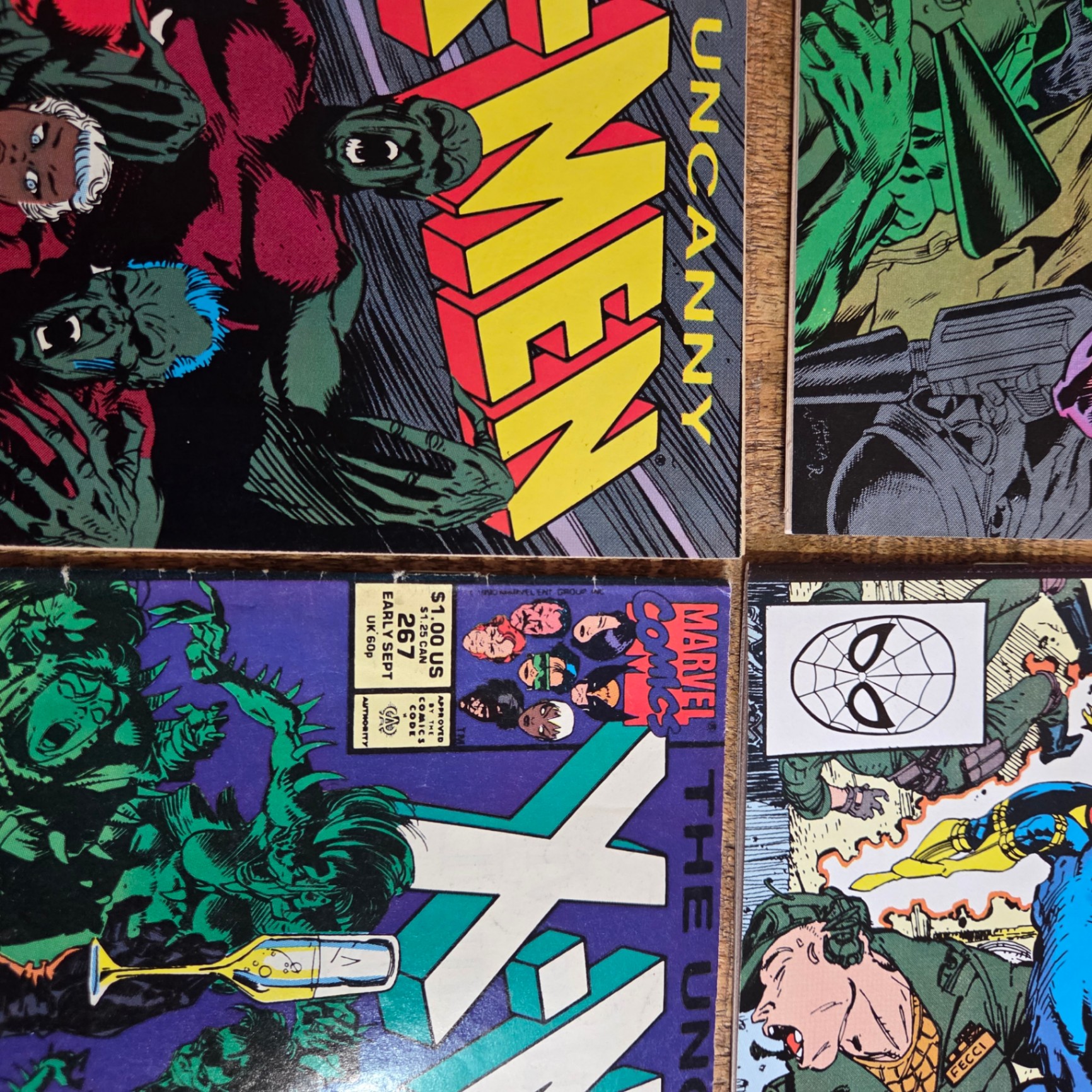 Uncanny X-Men #263 264 265 267 - image 3 of 4