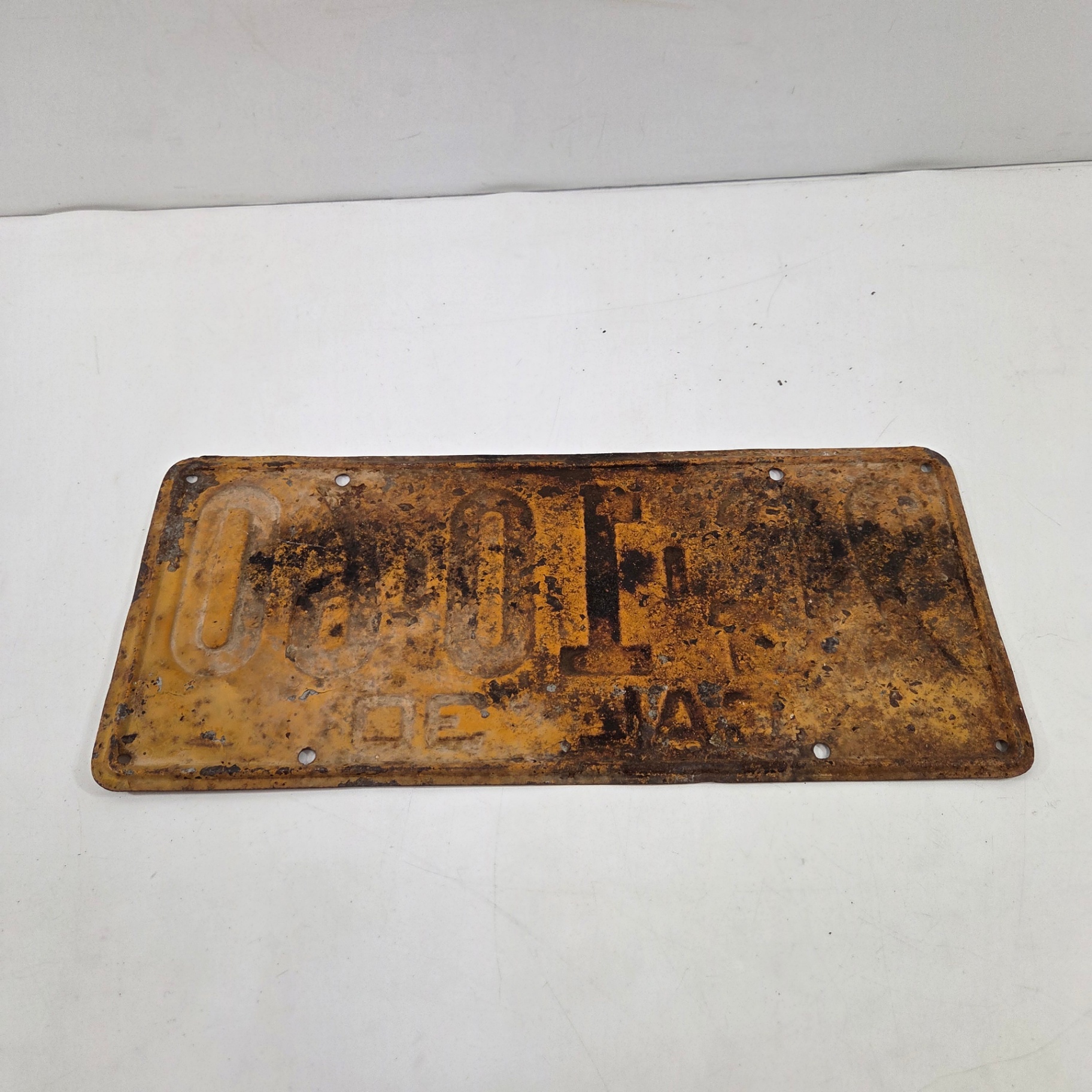 1930 California License Plate - image 2 of 2
