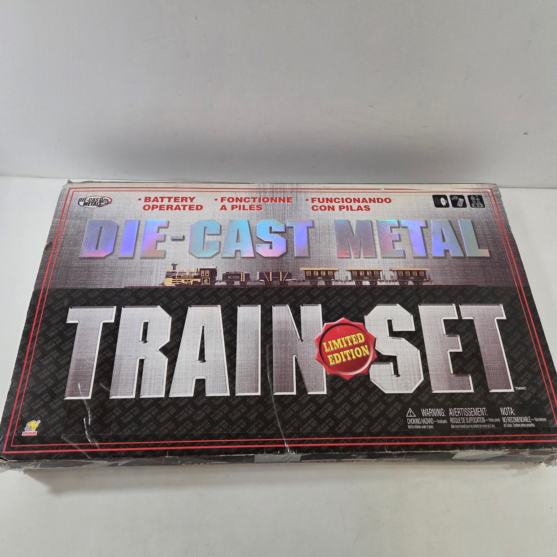 Diecast Metal Train Set - image 1 of 5