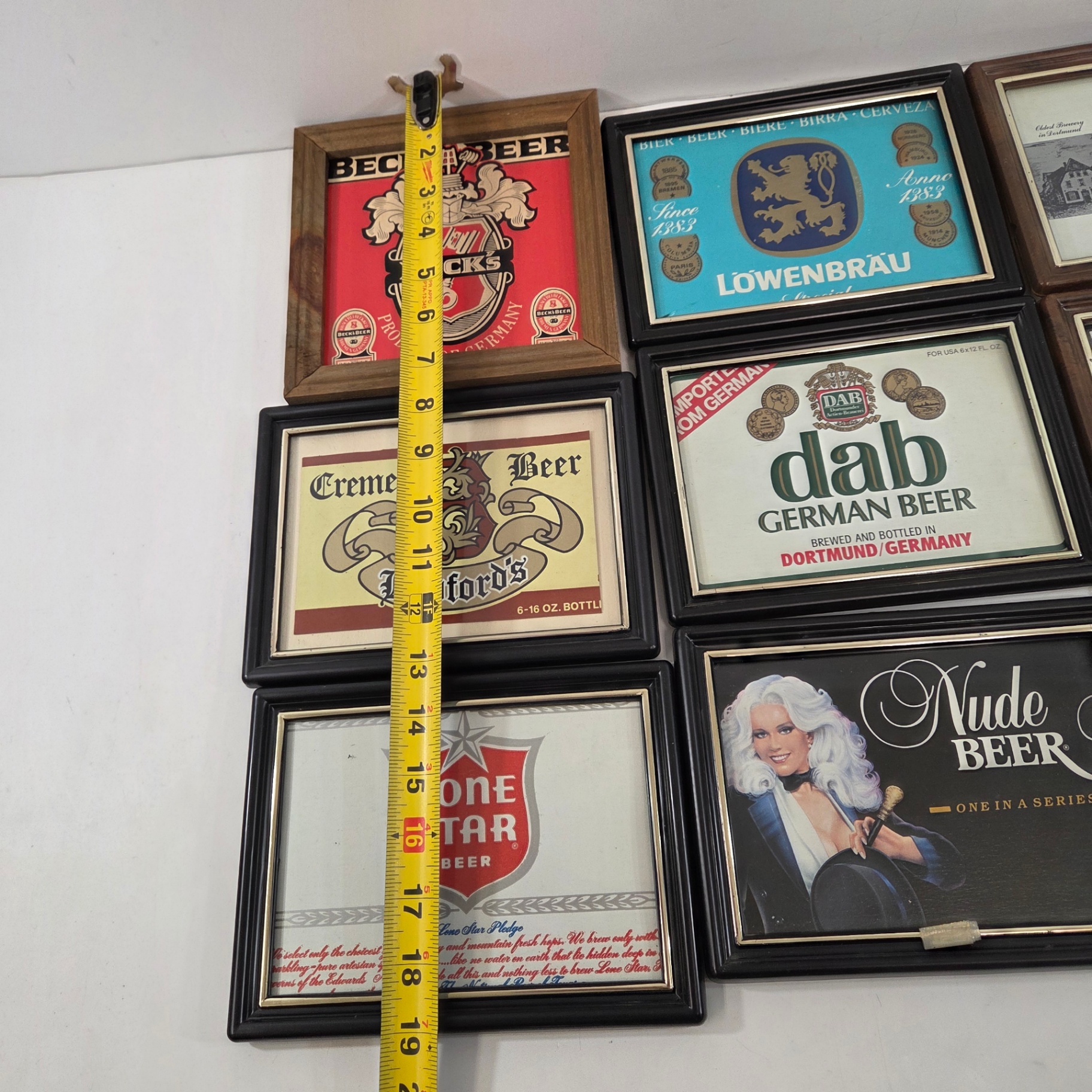 Vintage Framed Beer Labels - image 3 of 4