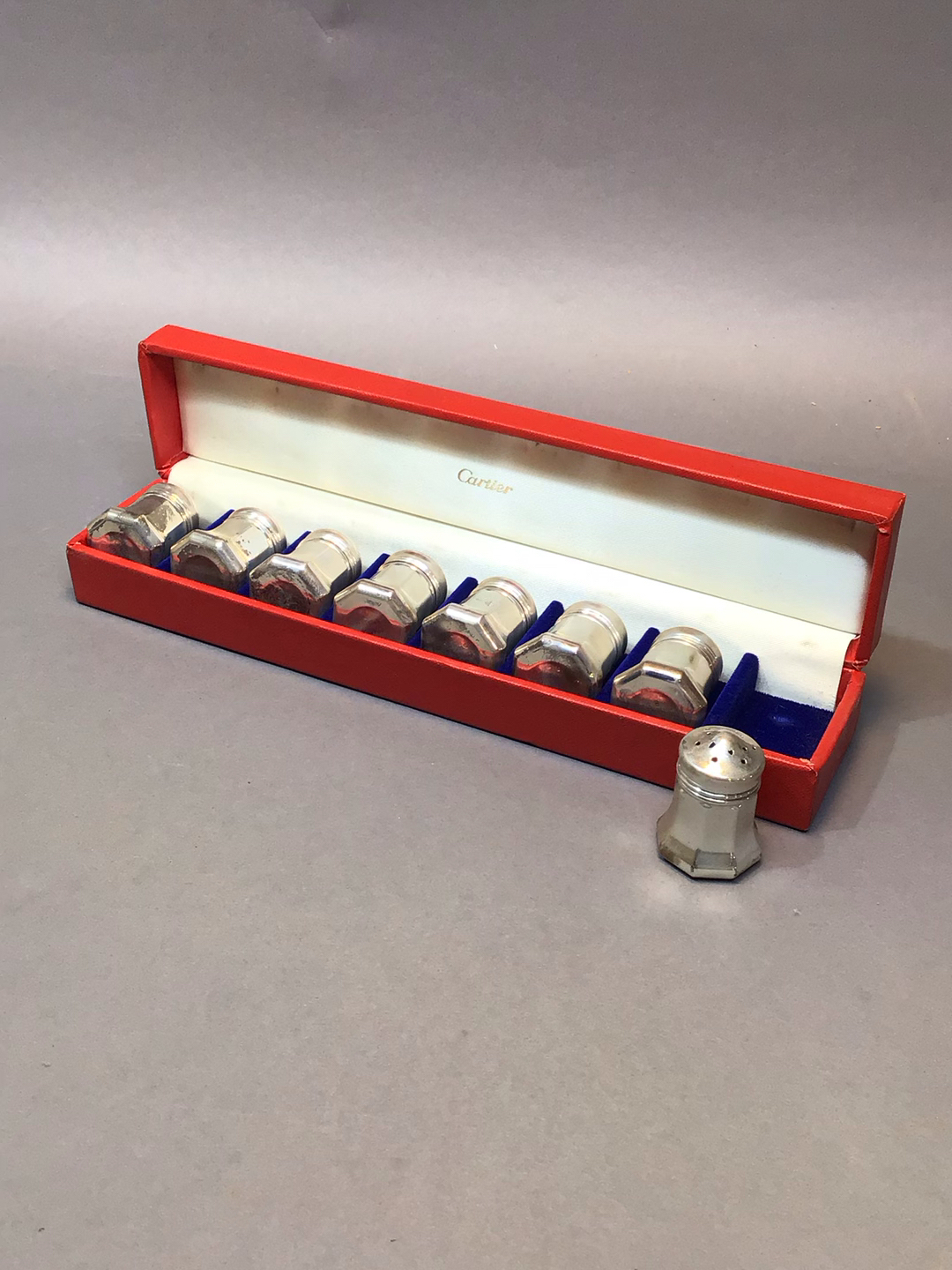 Vintage Cartier Sterling Shakers (39.2dwt) - image 2 of 12