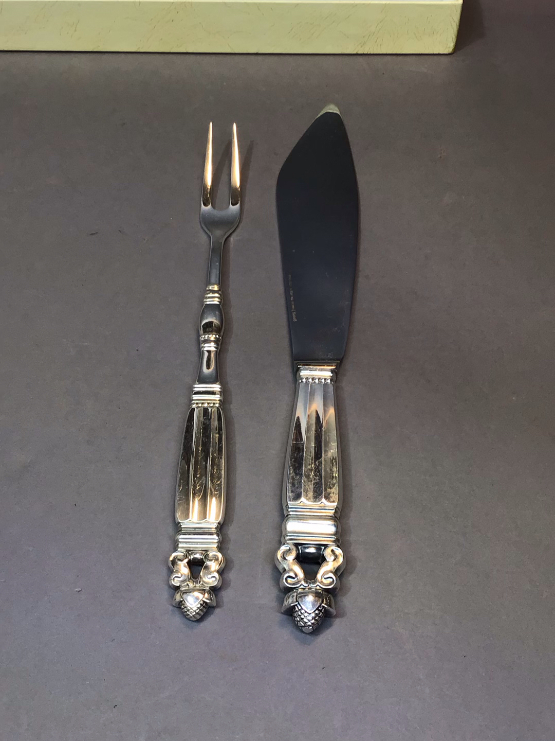 Georg Jensen Acorn Hostess Flatware - image 2 of 10