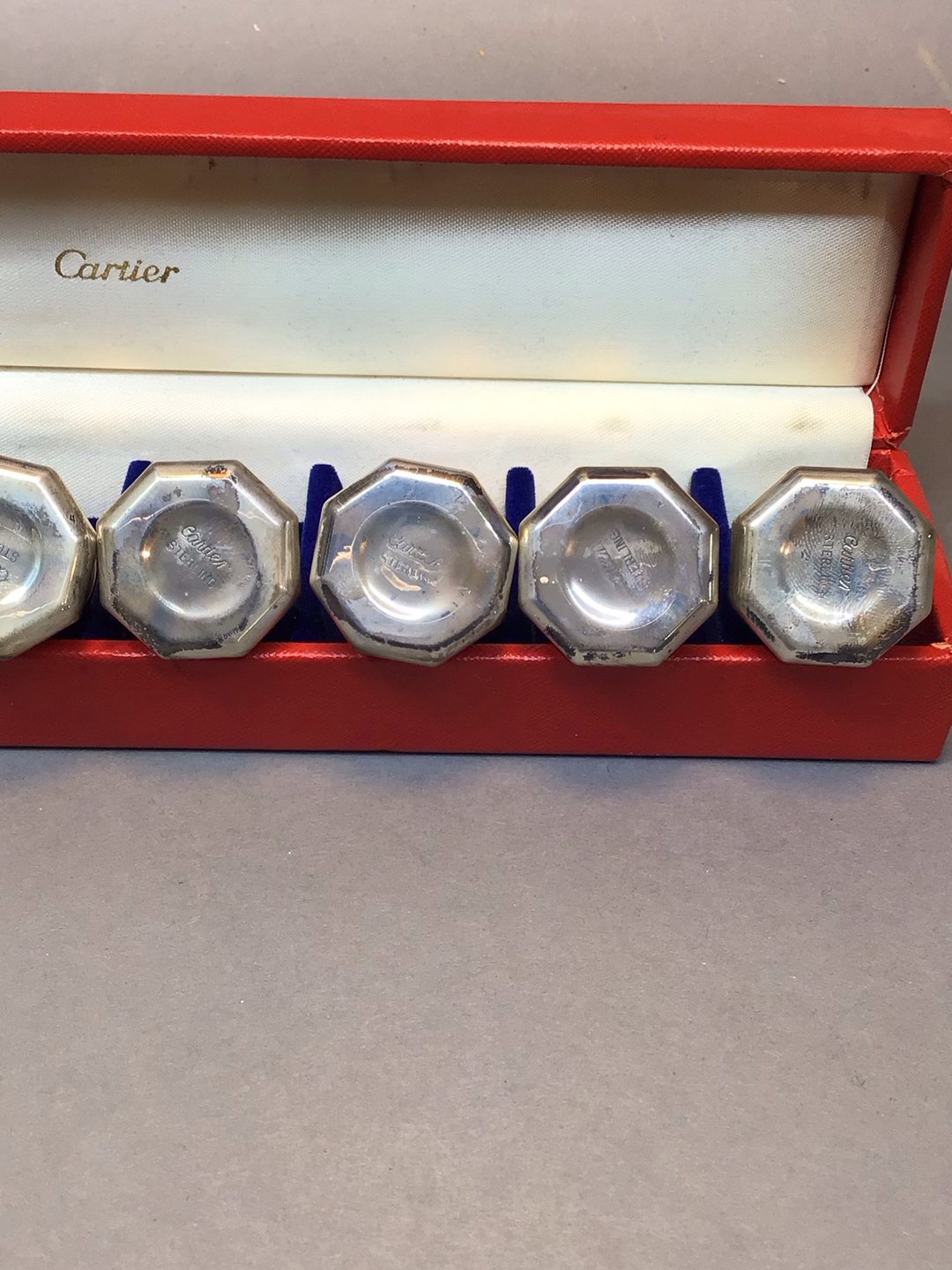 Vintage Cartier Sterling Shakers (39.2dwt) - image 5 of 12