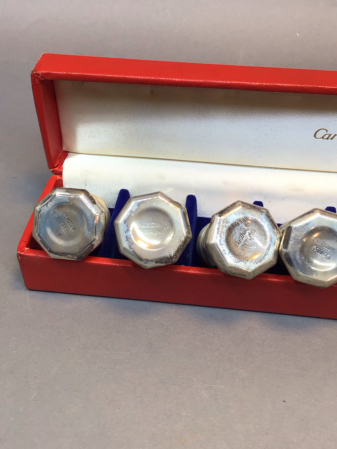 Vintage Cartier Sterling Shakers (39.2dwt) - image 4 of 12