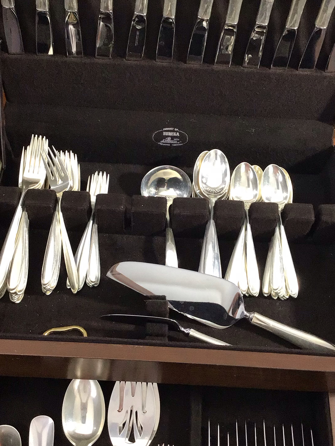 Lunt Sterling Flatware / Service for 12 (2039+dwt) - image 3 of 14