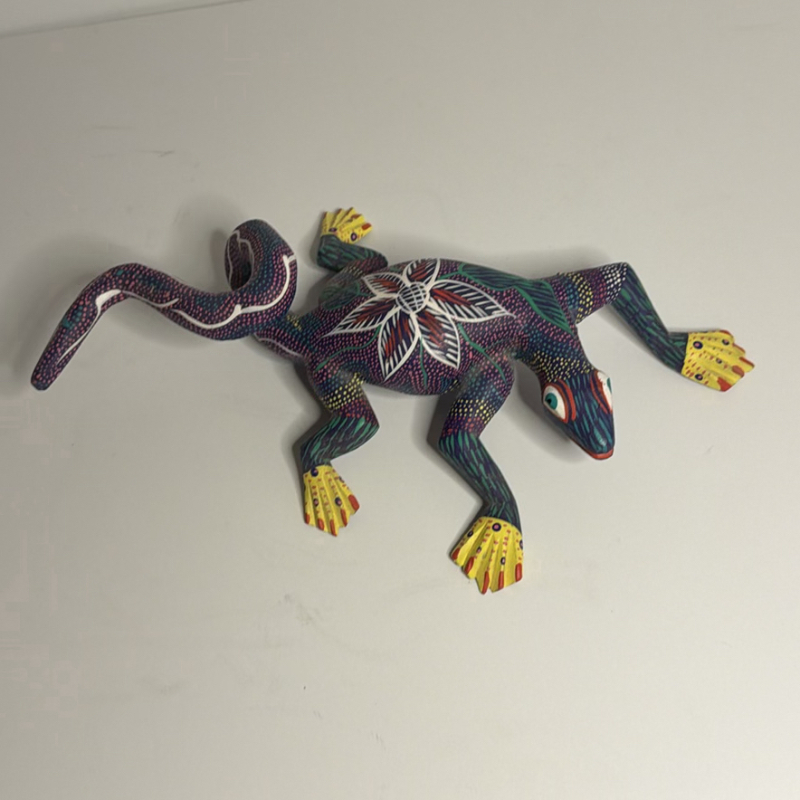 Oaxaca Mexican Folk Art Lizard - image 1 of 5
