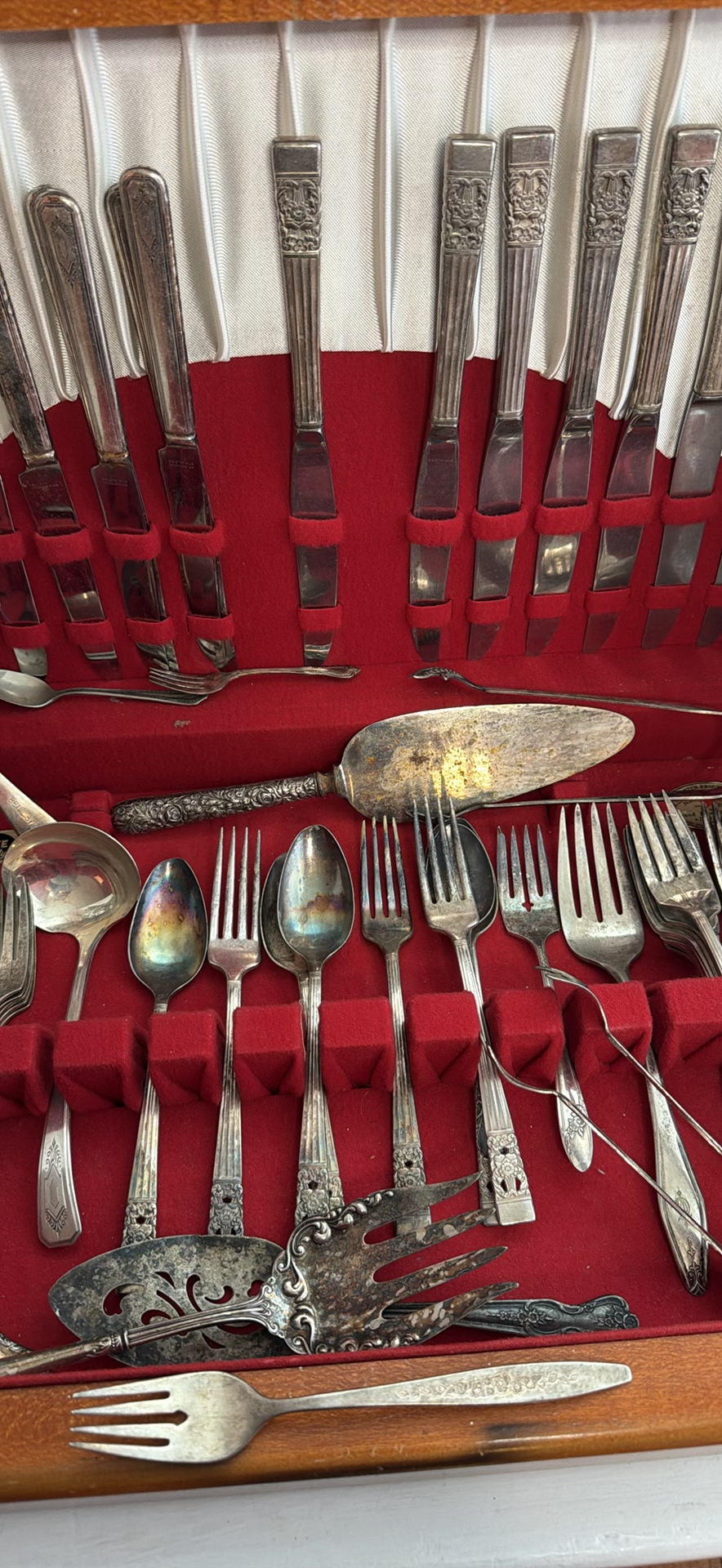 Antique Lot of Plated Silverware - image 3 of 5