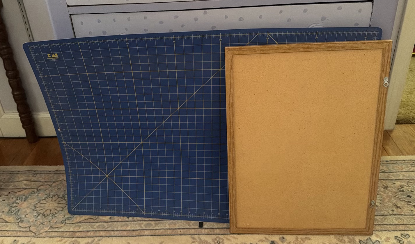 Cutting mat and corkboard - image 1 of 1