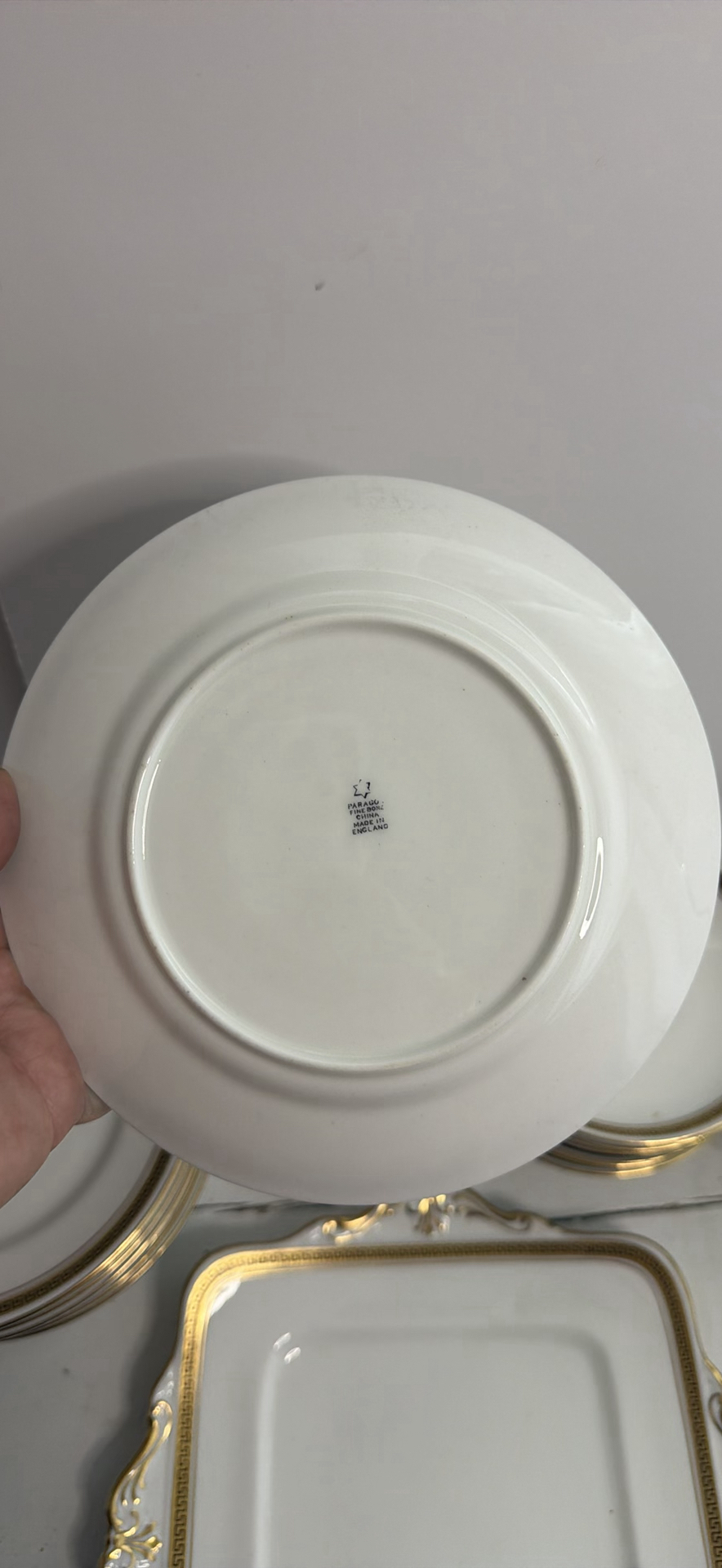 Paragon Fine Bone China Dish Lot Including Tea Cups - image 2 of 3