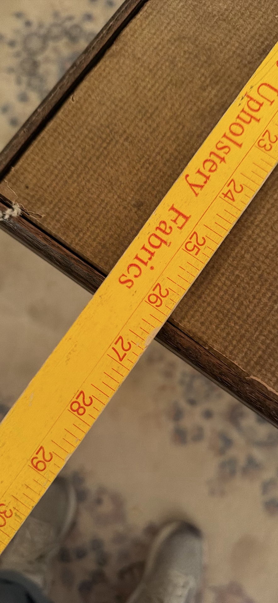 Vintage Square Folding Table - image 5 of 8