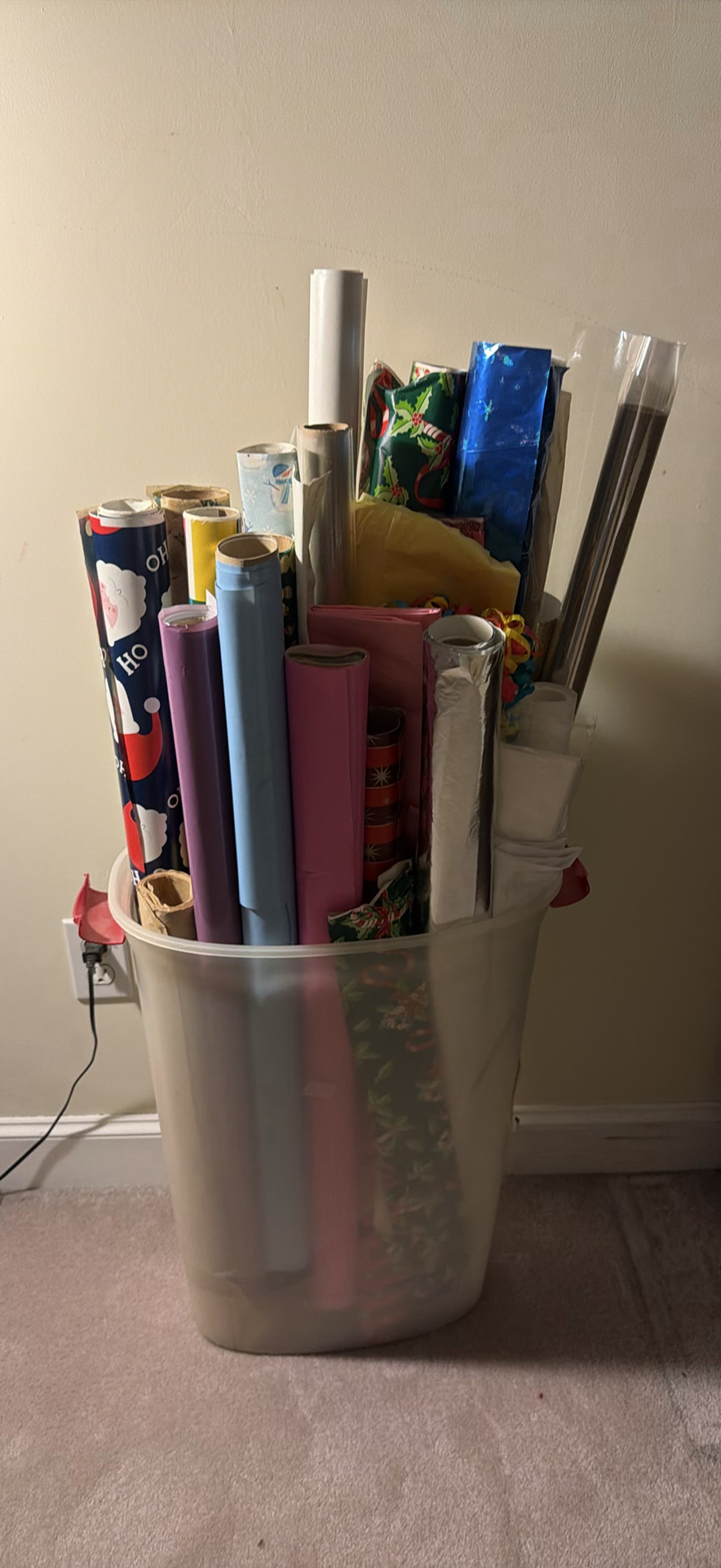 Large Lot Wrapping Paper Remnants - image 1 of 2