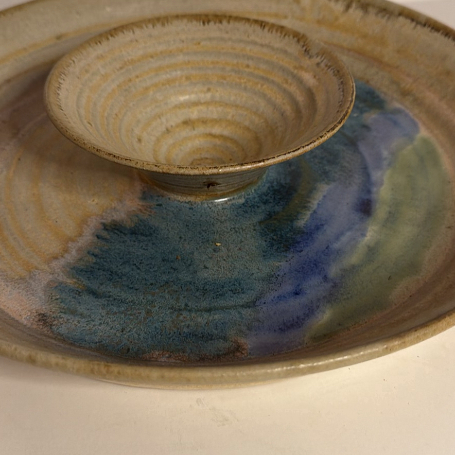 Handmade Ceramic Pottery Serving Piece - image 2 of 3