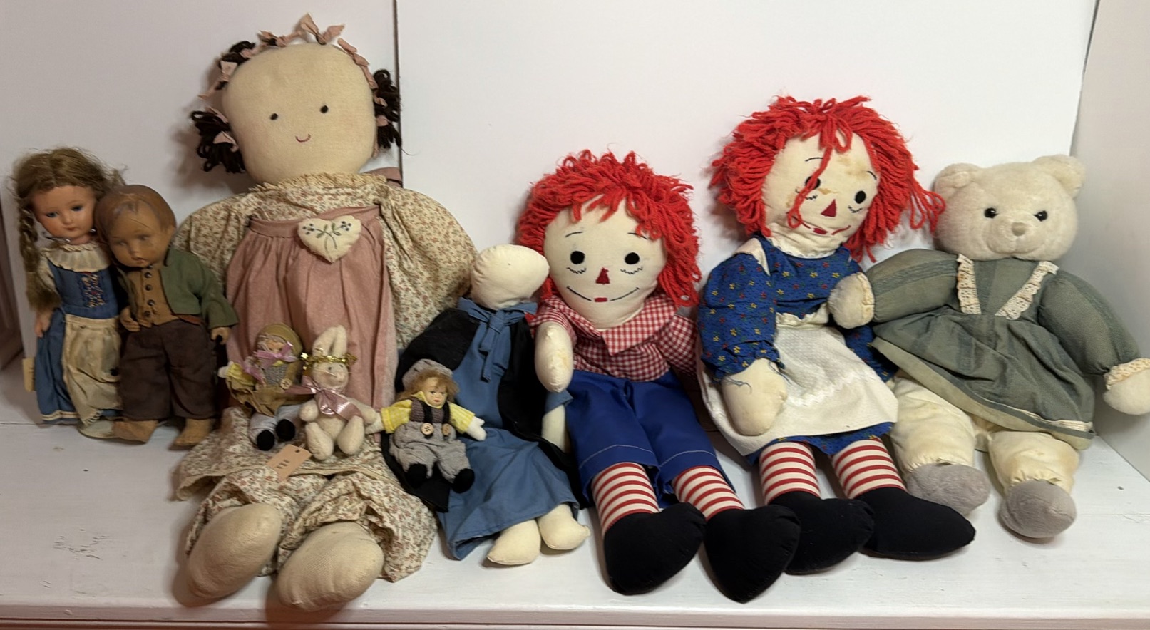 Random Lot Vintage Plush and Dolls - image 1 of 6