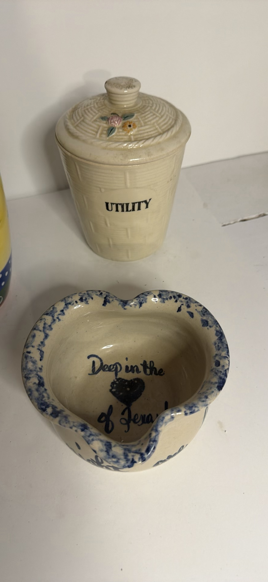 Assorted Ceramic Kitchenware and Decorative Pottery - image 2 of 8