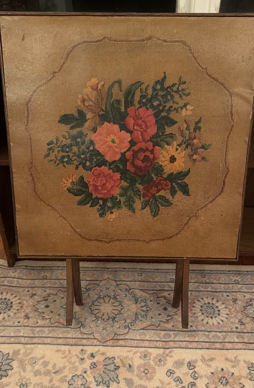 Vintage Square Folding Table - image 8 of 8