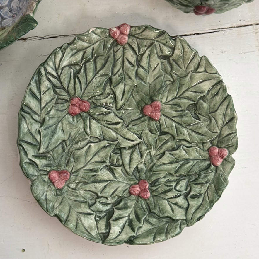 Vintage Embossed Pieces Including Nantucket Christmas Pattern - image 2 of 7