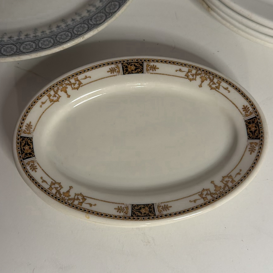 Porcelain Serving Plates including JOHN MADDOCK & SONS ENGLAND - image 2 of 10