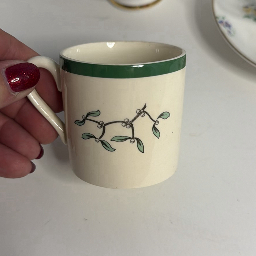 English Porcelain Teacup Lot - image 4 of 11