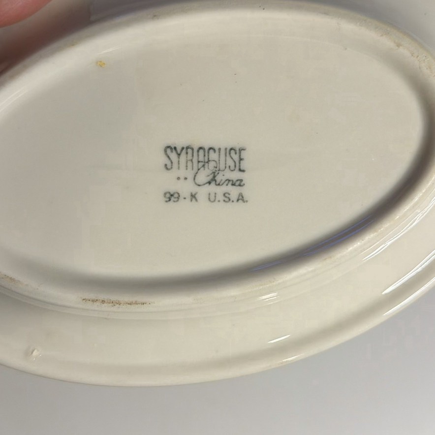 Porcelain Serving Plates including JOHN MADDOCK & SONS ENGLAND - image 3 of 10
